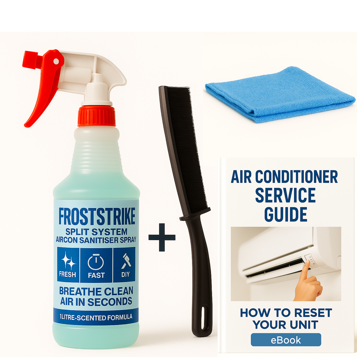Froststrike Split System Aircon Sanitiser Spray Starter Pack